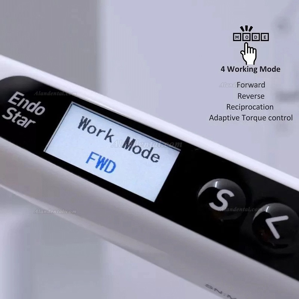 Mecco Endo Star S Dental Wireless Cordless Endo Motor Built-in Apex Locator